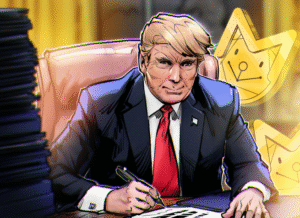 Trump Sử Dụng Con Dấu Tổng Thống Tại Sự Kiện Memecoin