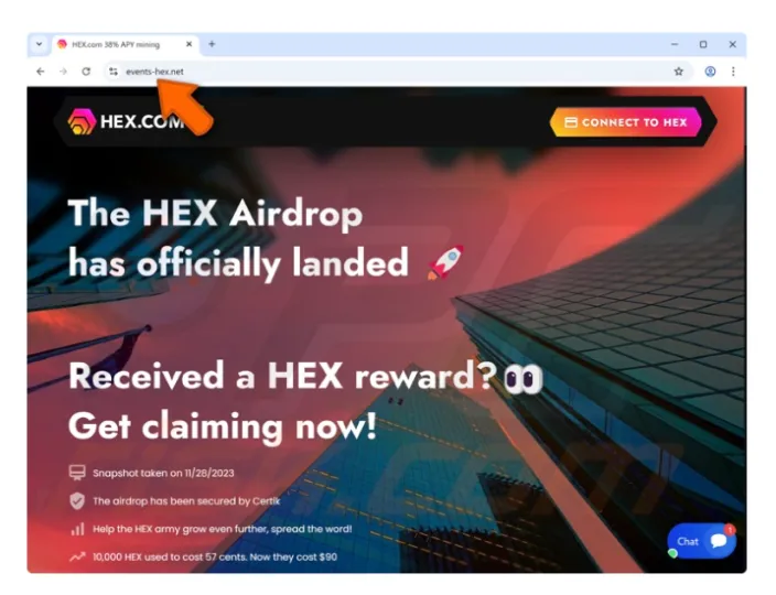 Dự án HEX giả