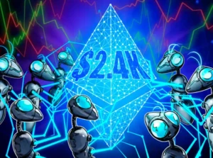 Ethereum duy trì ổn định quanh mức 2.4K USD