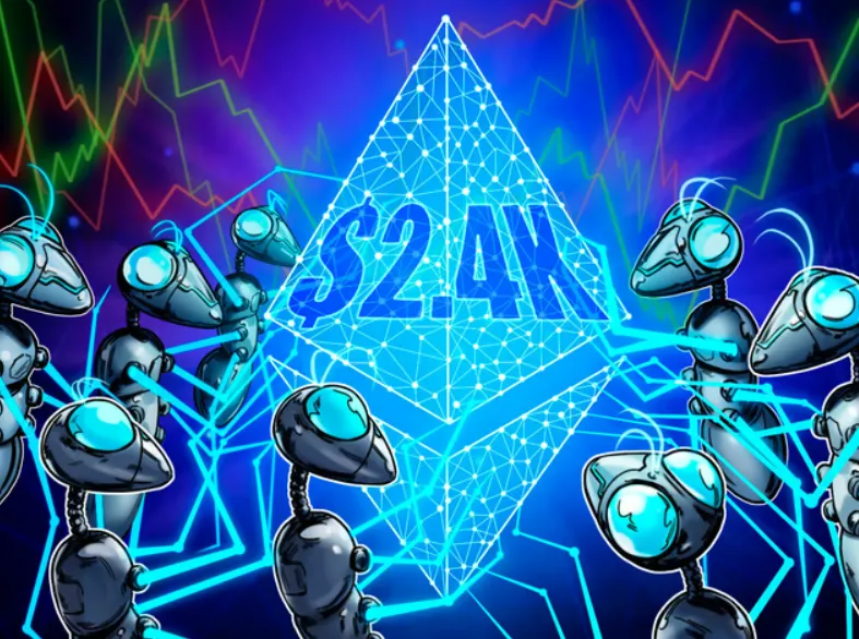 Ethereum duy trì ổn định quanh mức 2.4K USD