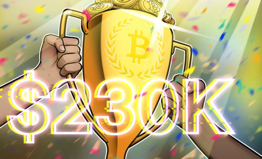 Bitcoin có thể đạt 230.000 USD, SOL có thể tăng 2800%