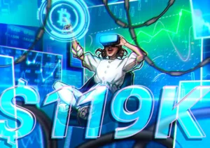 Bitcoin đạt mục tiêu giá $119K khi các kho bạc mua 28 nghìn BTC trong hai ngày