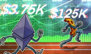Bitcoin sẽ hướng đến $125K sau khi ETH đạt $3750