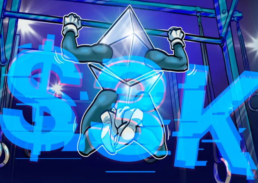 Ether giữ mức 3.000 USD mở ra đợt tăng giá 'giai đoạn thẳng đứng' 1.100%