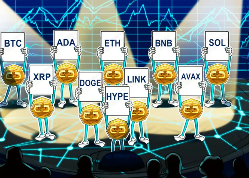 Dự đoán giá 25/09 - BTC, ETH, XRP, BNB, SOL, DOGE, ADA, HYPE, LINK, AVAX