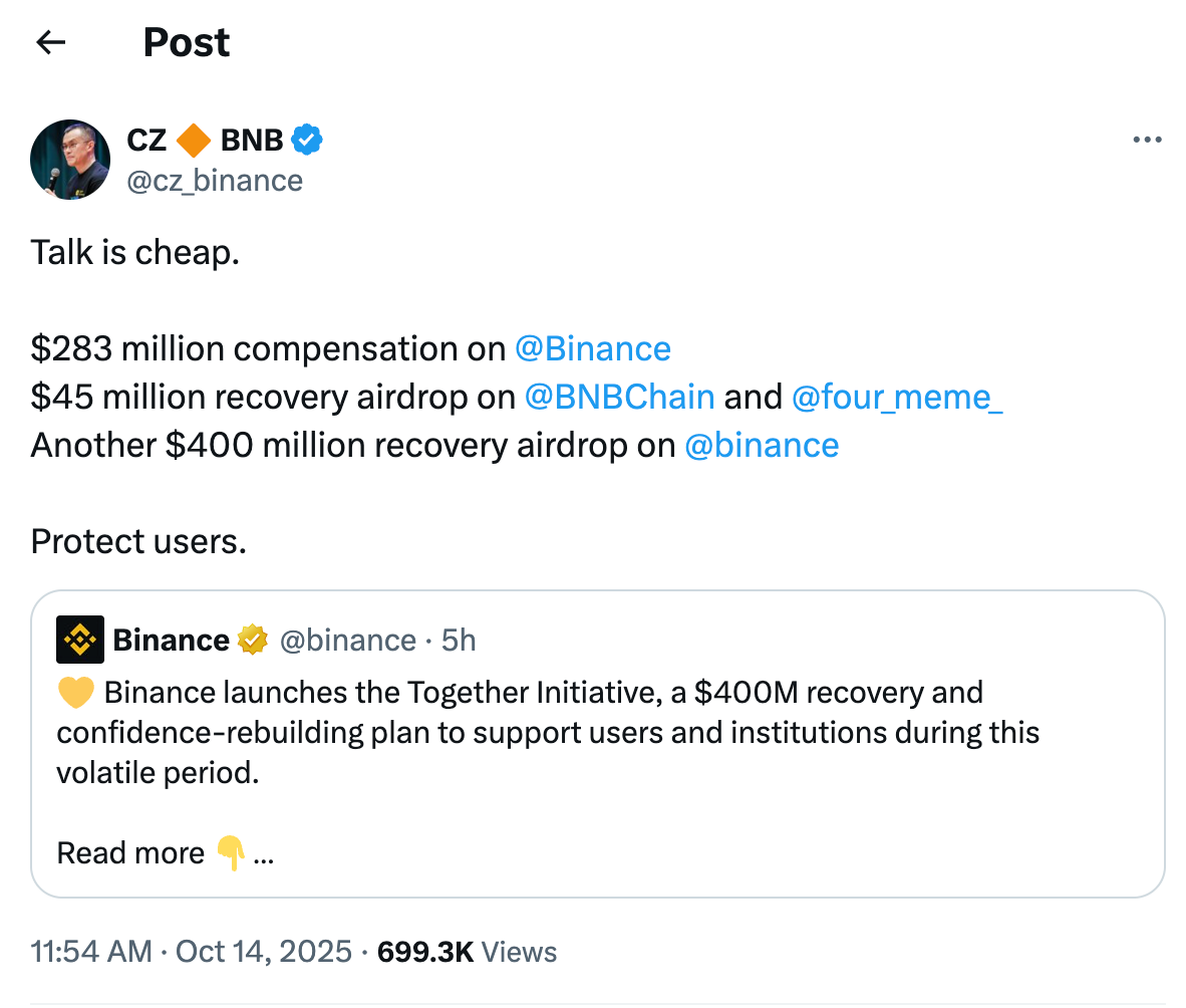 Nguồn: cz_binance