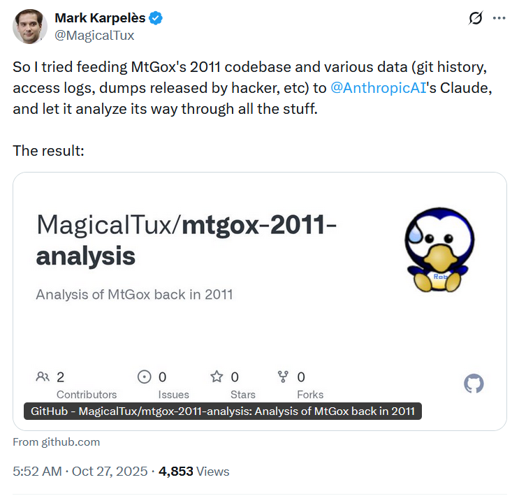 Nguồn: Mark Karpelès