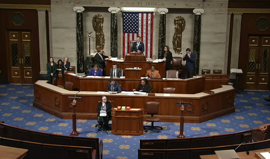 Hạ viện tranh luận về dự luật vào thứ Tư. Nguồn: Bloomberg